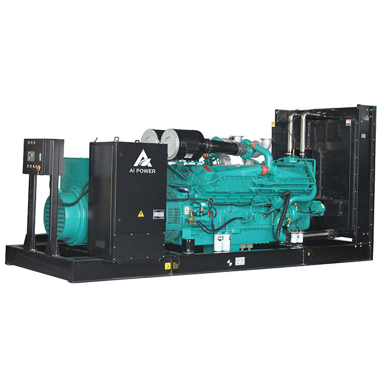 1500 KVA 1MW 10kva 3 Phase Electric Generating Set With Cummins KTA50-GS8 50HZ